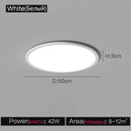 Modern Round LED Ceiling Lamp for Living Room, Bedroom, Dining Room, Balcony, and Corridor