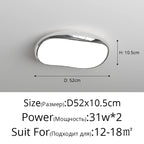 Nordic Ceiling Lights in White, Black, Red: Designer Lighting for Home Decor