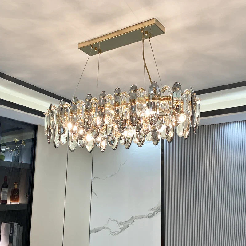 Crystal Chandelier: Luxury Nordic Post-modern Design for Living Room, Bedroom, Dining Room