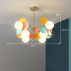 Branch Chandelier: Modern Colorful LED Ceiling Light for Bedroom and Living Room