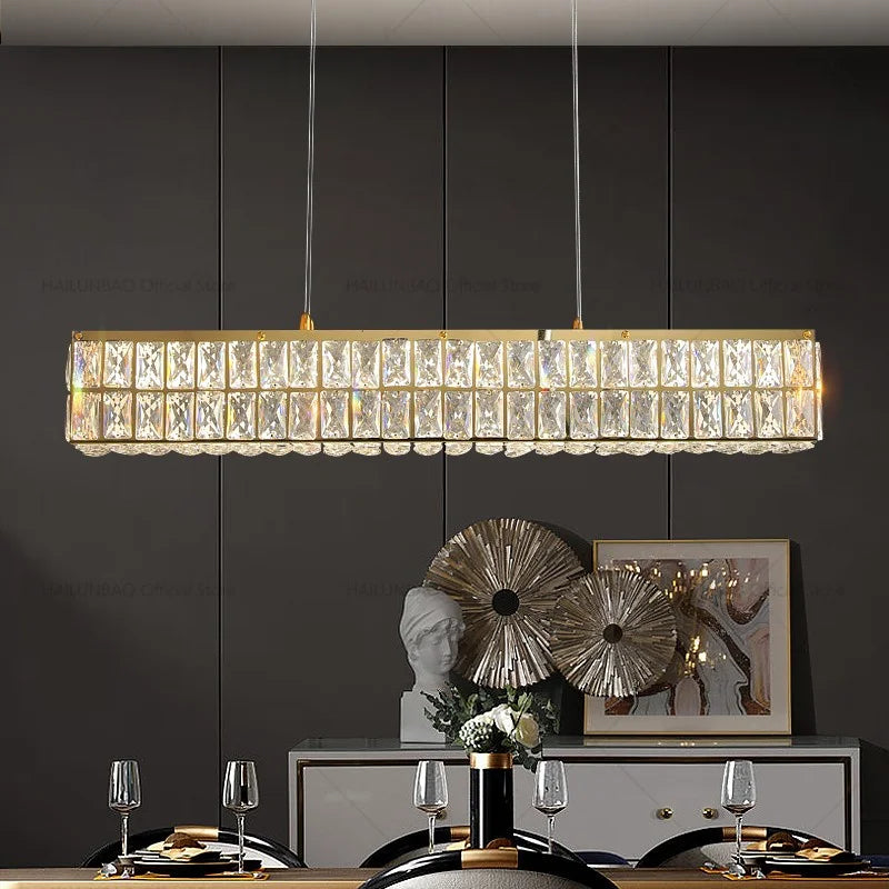 Crystal Chandelier: Modern Luxury Lighting for Living Room, Restaurant, and Villa