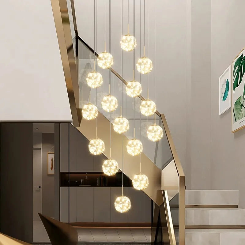 LED Pendant Chandeliers for Modern Home Decor and Indoor Lighting