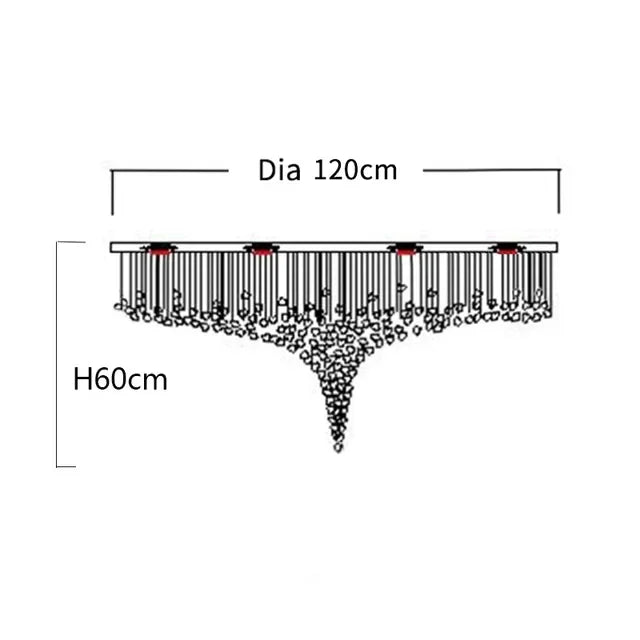 Stone Crystal LED Chandelier: Modern Large Luxury Lighting Fixture for Home Staircase, Living Room, Hallway
