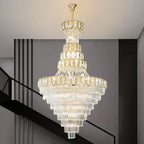 Elegant Crystal Chandelier for Luxury Living Room Decor