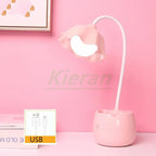 Lotus Floor Lamp: Modern LED Desk Lamp for Bedroom Study Living Room