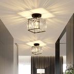 Glass Crystal LED Ceiling Chandelier for Home Decor