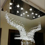 Eagles Crystal Chandelier LED Lights Modern Luxury Design Living Room Lighting