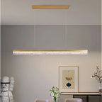 Modern LED Golden Round Chandelier Living Room Luxury Ring Lighting