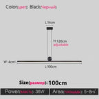 Modern LED Ceiling Chandelier, Dimmable, Dining Room Kitchen Home Decor Lighting