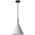 Nordic Modern Wood Aluminum Pendant Lights E27 Hanging Lamps Fixtures Lighting
