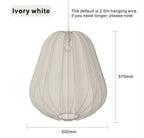 Silk Lantern Pendant Lamp for Living Room, Bedroom, and Restaurant