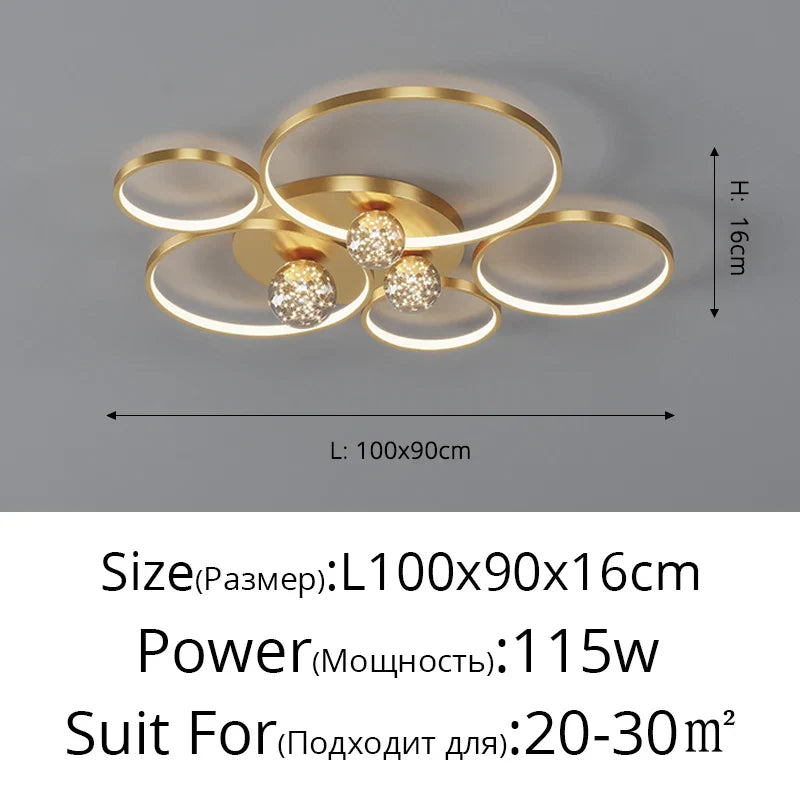 Gypsophila Chandelier: Modern Ceiling Light for Living Room, Bedroom, Home.