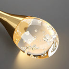 Crystal Bubble Chandelier for Living, Dining, Bedroom - Modern Stairwell Design