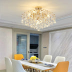 Crystal Chandelier: Modern Elegance for Stylish Living Spaces