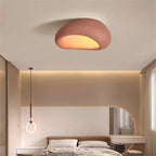 Khmara E27 Ceiling Light: Nordic Wabi Sabi Art for Home Living Room Décor