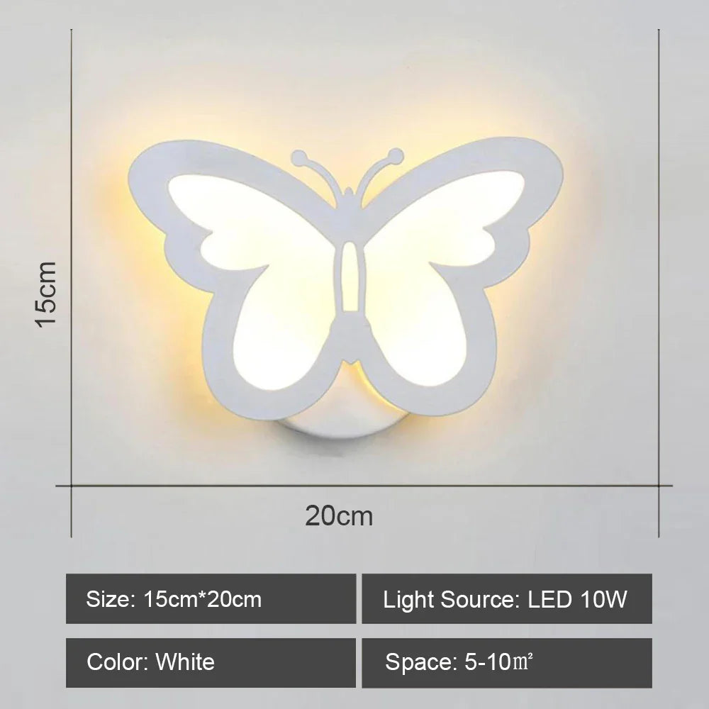 LED Wall Sconce Light Acrylic Lamp for Bedroom Corridor Chandelier Style