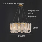 Dimmable LED Copper Ceiling Chandelier for Luxurious Living Room Lighting