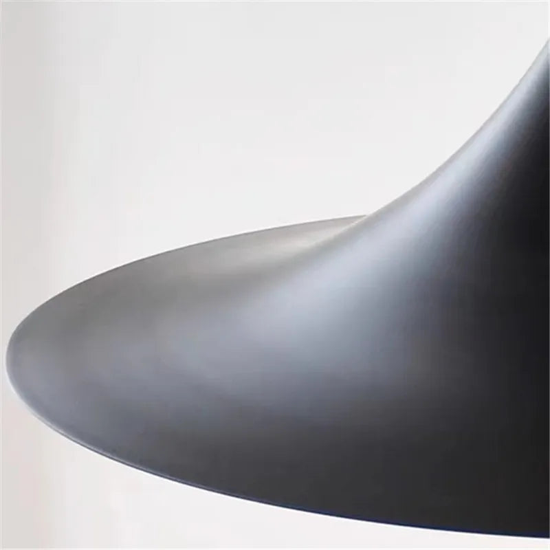 Semi Pendant Single Head Horn Lamp for Dining Room and Bedroom