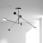 Minimalist Rotatable LED Chandelier: Nordic Design for Bedroom, Dining Room, Kitchen