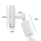 Vintage Iron Cage Wall Light Sconce E27 Loft Industrial Bedside Lampshade