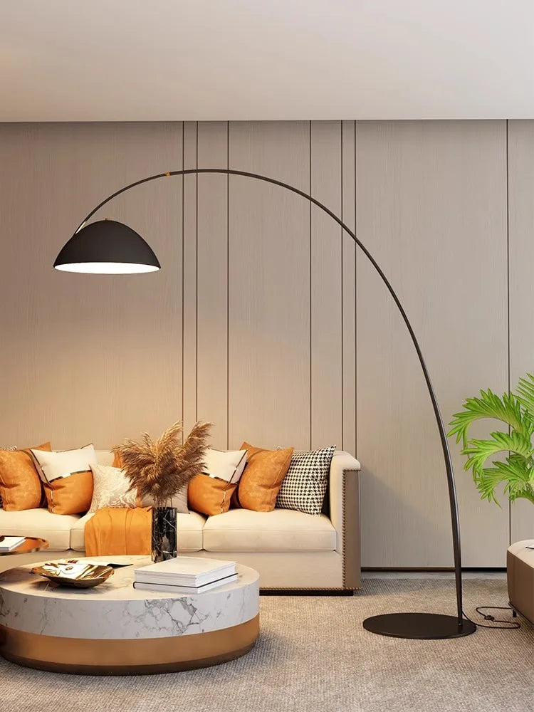 Vertical LED Floor Lamp Modern Minimalist Living Room Bedroom Lighting