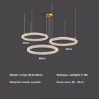 Crystals Pendant Lights: Modern Dimmable Chandelier for Luxury Living Room, Dining, Bedroom