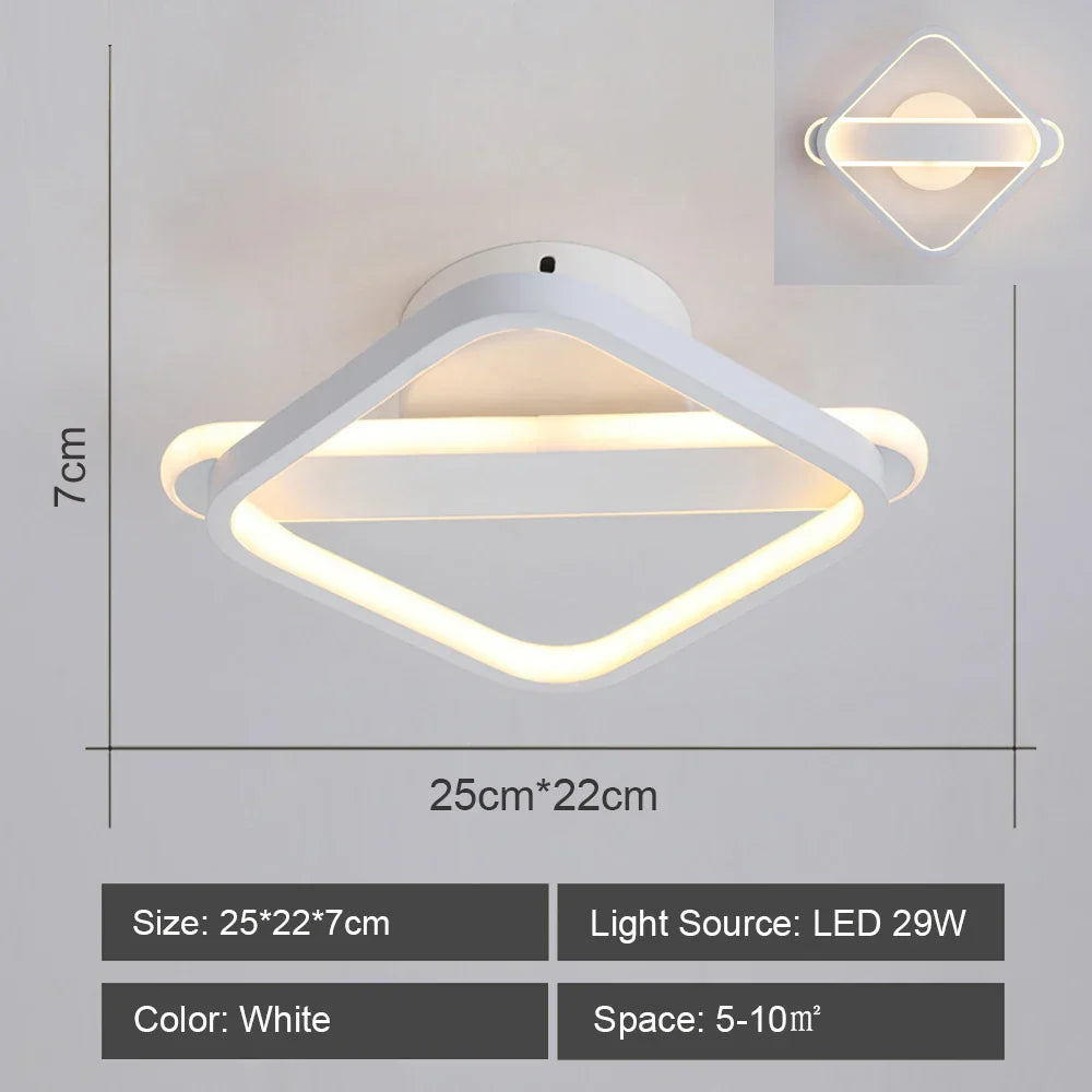 LED Ceiling Light for Modern Living Room Bedroom Lighting