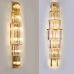 Crystal Wall Lamp: Elegant Lighting for Luxury Hotel, Club, Villa, Living Room, Office, Banquet