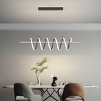 Spiral Aluminum LED Chandeliers by - Modern Design for Dining Room, Bedroom, Kitchen
