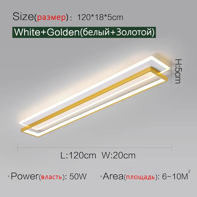 Modern LED Ceiling Light for Aisle, Corridor, Entry, Porch, Balcony, Cloakroom