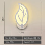 LED Wall Sconce Light Acrylic Lamp for Bedroom Corridor Chandelier Style