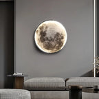 Moon LED Wall Lamps: Modern Indoor Lighting for Bedroom, Living Room, Hall Decoration.