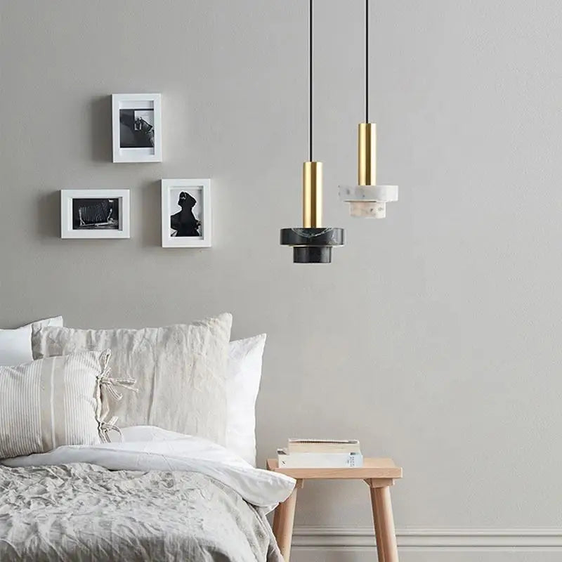 Modern Marble Pendant Light for Living Room & Restaurant Decor