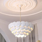 Ceramic Chandelier White Droplight: Contemporary Nordic Style Pendant Light for Modern Home Decor
