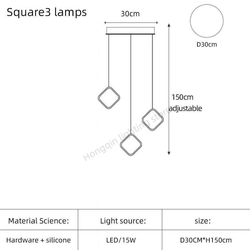 Modern Chandelier Luxury Villa Staircase Lighting by Afralia™