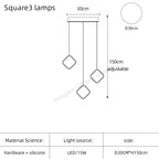Modern Chandelier Luxury Villa Staircase Lighting by Afralia™