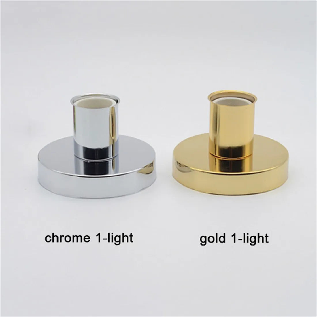 Minimalist Ceramic E27 Ceiling Lights in Gold/Chrome/White/Black, 3-8 Heads Lighting Fixture