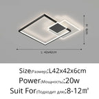 Modern LED Chandeliers Ceiling Lights Living Dining Bedroom Indoor Lighting