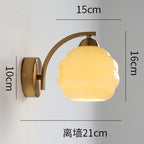 Glass Wall Lamp: Modern Aisle & Bedroom Wall Lights with Nordic Design