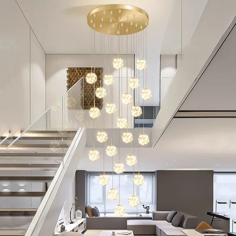 LED Pendant Chandeliers for Modern Home Decor and Indoor Lighting
