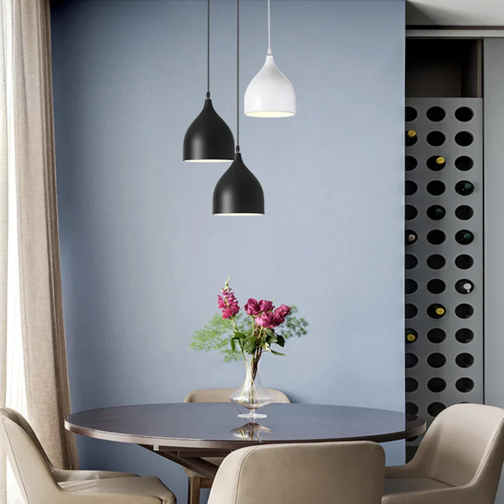 Modern Retro Loft Pendant Light Vintage Industrial Hanging Lamp Fixture