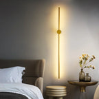 Modern LED Wall Lamp with Touch Switch, 350° Rotation for Bedroom and Living Room