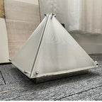 Nordic Pyramid Table Lamp Modern Art Desk Light for Living Room Bedroom by Afralia™