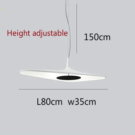 Noir Pendant Lamp: Vintage Nordic Design Lighting for Dining Room & Kitchen Island