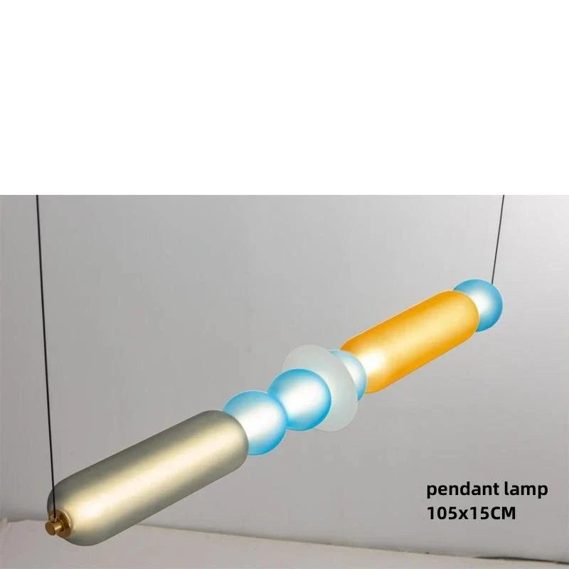 Stained Glass Pendant Lamps LED - Creative Lighting for Home, Bar, or Restaurant