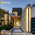 Solar LED Outdoor Wall Lamp for Garden Villa Courtyard Balcony Sconce Light