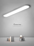 Oval LED Ceiling Light for Modern Minimalist Indoor Lighting Fixtures