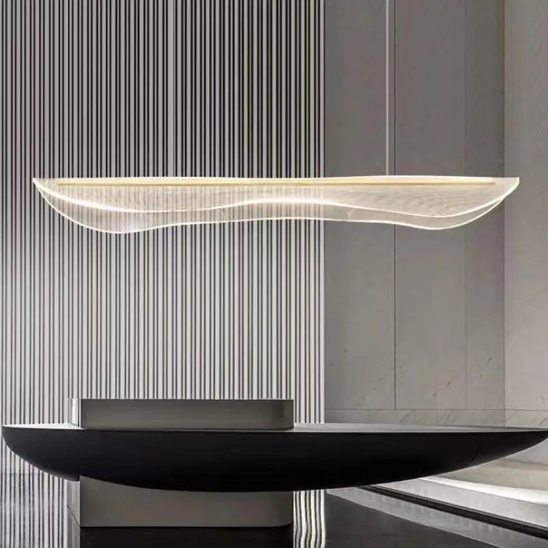 Starry Sky Acrylic LED Chandelier for Modern Living, Dining, Kitchen, Bedroom Lighting