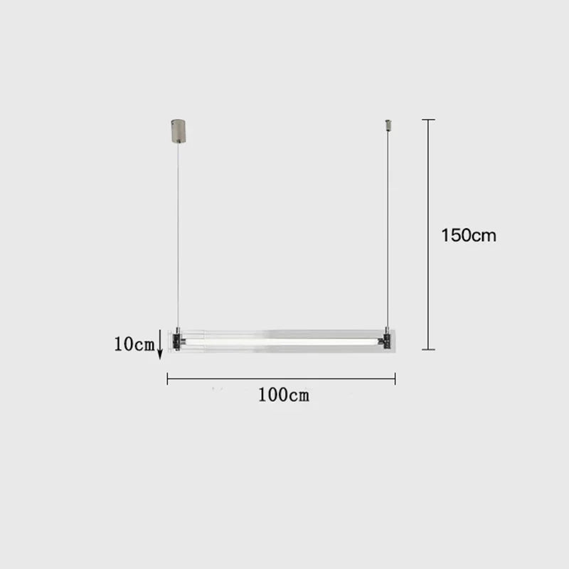 Modern Glass Chandelier Light for Luxury Office & Hotel Lighting