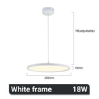 Round Aluminum Pendant Light for Home, Restaurant, and Hotel - LED Ceiling Lamp